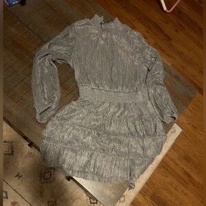 Worn once , 1 slate long sleeve dress.